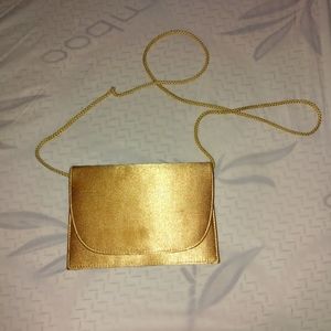 La Regale Golden Handbag